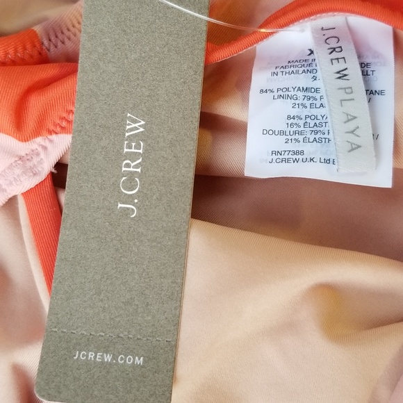 NWT J.Crew Playa Striped Newport One Piece XXS - Picture 3 of 8